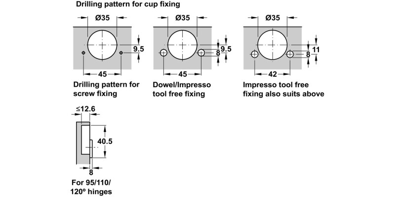 Tiomos 110D Hinge Click wo SC SF Half