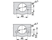 Tiomos PCC Pie Cut Hinge Click wo SC SF