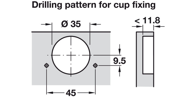 Tiomos PCC Pie Cut Hinge Click wo SC SF