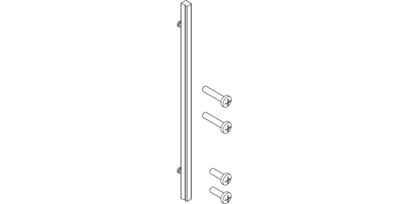 Hawa Concepta Door Handle 400mm AA