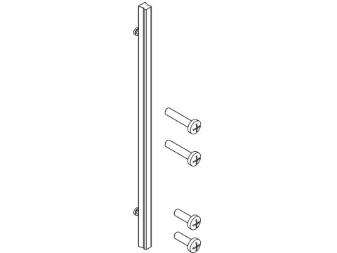 Hawa Concepta Door Handle 400mm AA
