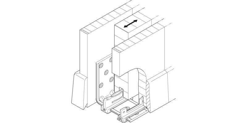 Hawa Confort 120 Single Lower Guide