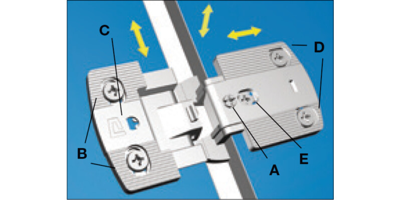 270/240D Hinge 5mm ExAxle 7.0mm 13/19