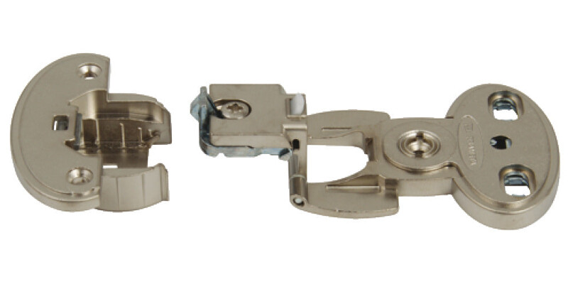 Exposed Axle Hinge Arm, 180� Single Pivot, for Inset Doors, Quick Mounting, Axim