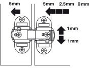 180D Hinge for Folding Doors ScrFix