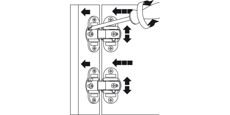 180D Hinge for Folding Doors ScrFix