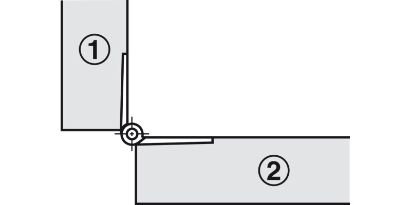 270D Flap Hinge Brass MB