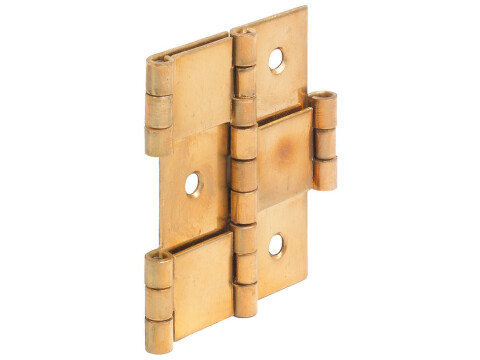 Two Way Hinge 60x20mm Brass BP