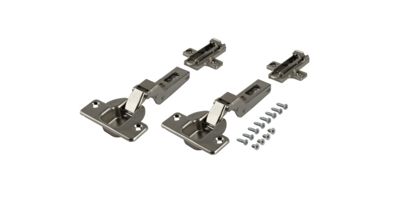 Accuride 1432 40mm Hinge Set-Thick Inset