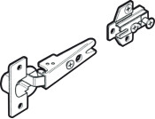 Accuride 1432 40mm Hinge Set-Overlay