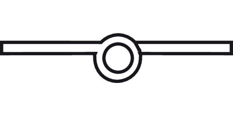 BP Furniture Hinge Straight 50mm RH St