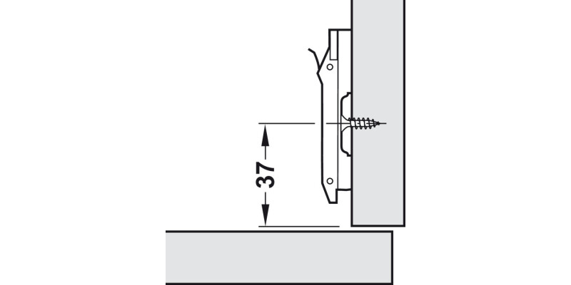 3mm Mounting Plate Quick SM Cruci Hospa ZA NP