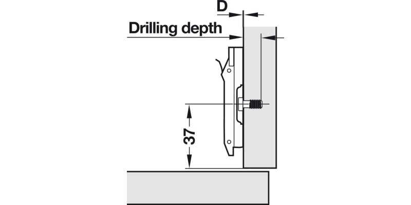 Duomatic 3mm Mounting Plate SM Cruci Euro