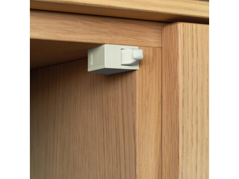 PUSH Door Catch - Door Catch Pl Grey