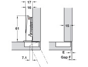 Duomatic 110D Hinge Quick SF Hospa Full