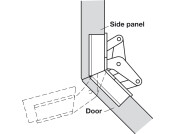 Mitred Flap Hinge 120D for 22.5D App