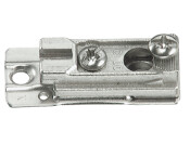 Nexis 0mm Mounting Plate 2prt Slide Straight Hos