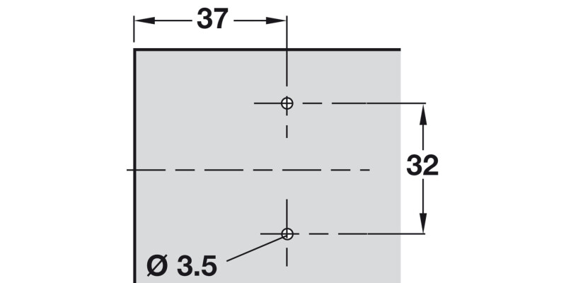 Nexis 2mm Mounting Plate 1prt Click Cruci Hos