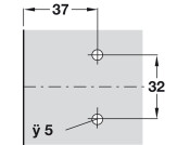 Nexis 0mm Mounting Plate 2prt Click Cr.Cam PM Eur