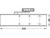 Dorma TS71 OH Dr Closer 3-4 Slv