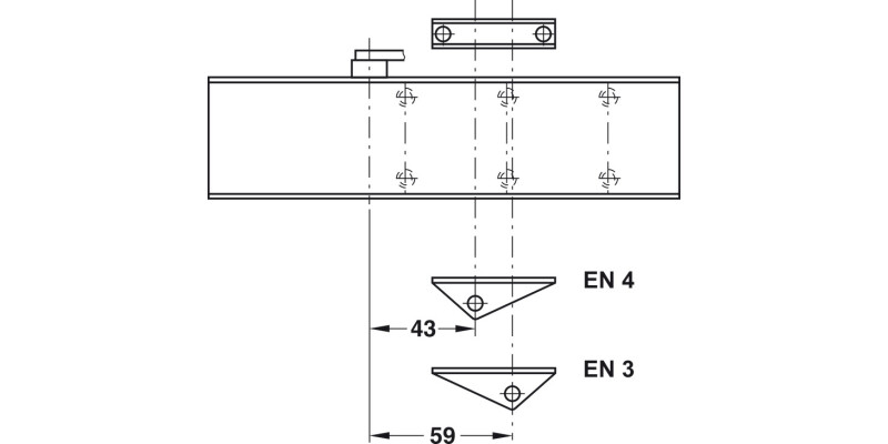 Dorma TS71 OH Dr Closer 3-4 Slv