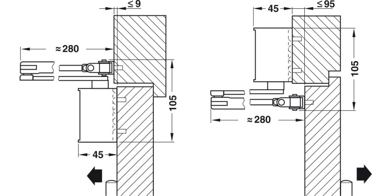 Dorma TS71 OH Dr Closer 3-4 Slv