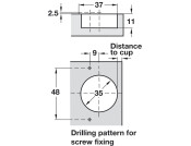 Nexis 170D Hinge Click Sprung Full/Inset