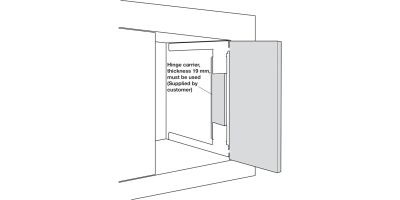 95D Hinge Click Sprung 40 SF Full