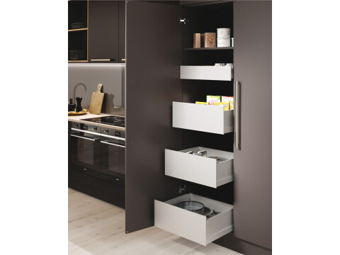 Grass Nova Pro Scala Stack Tower, Sets of Pan Drawers with Solid Sides