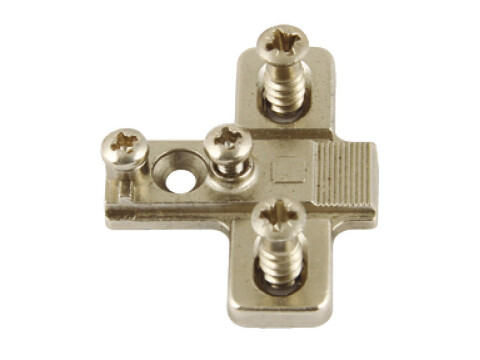 0mm Mounting Plate 270D 1prt Keyhole Euro