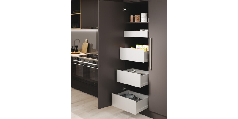 Grass Nova Pro Scala Stack Tower, Sets of Pan Drawers with Solid Sides