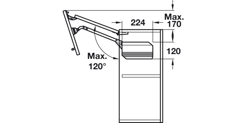 Kinvaro F-20 FoldFlap 600-1000x570mm