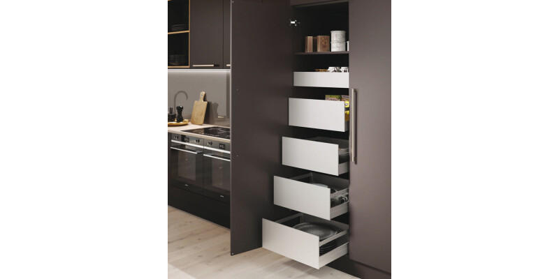 Grass Nova Pro Scala Stack Tower, Sets of Pan Drawers with Rectangular Rails