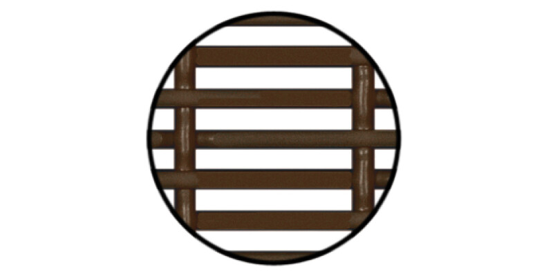 Vent Grille RM 227x68mm Pl Brown CLR