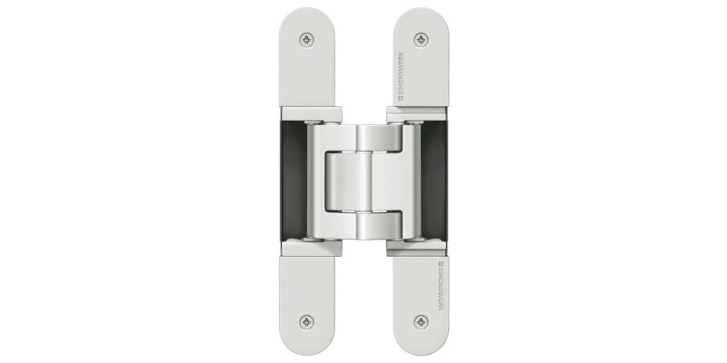 3D Hinge, 180�, Aluminium, Zinc Diecast and Steel, Tectus TE 540 3D A8 FR