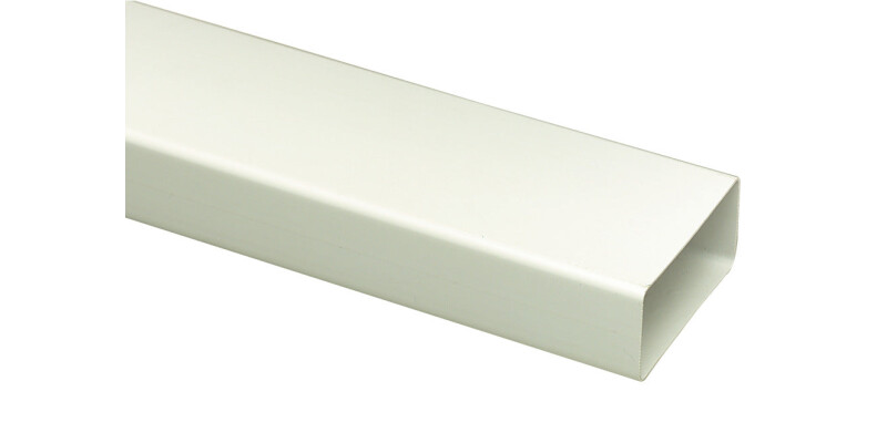 Sys4a Flat Duct 1500mm White PVC