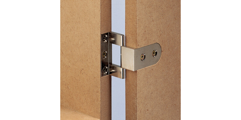 Neuform Hinge 40mm 15-16mm Brass PNP