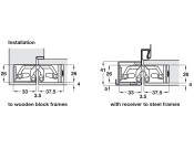 Tectus TE527 3D 180D Hinge MC