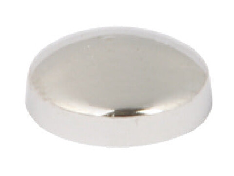 Plastidome Cover Cap D15mm PF Chrome