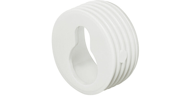 Suspension Fit RM D16mm w Keyhole Pl Wht