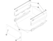 MX Round Rail Set 400mm Ant