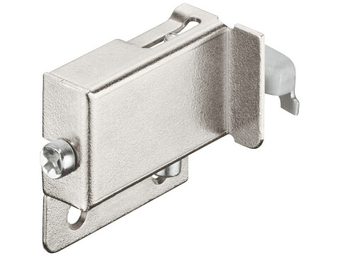 Cabinet Hanger, for Screw Fixing with Three Way Adjustment, Steel