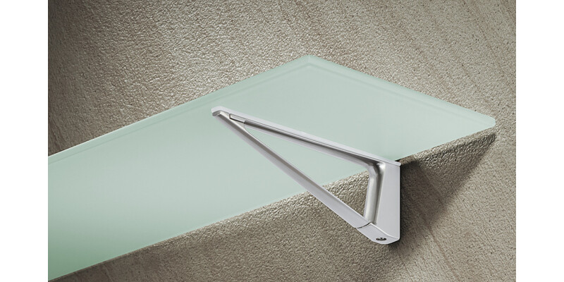 Shelf Clamp Support 4-45mm DieCast Alu