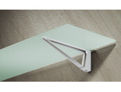 Shelf Clamp Support 4-45mm Screw SS Eff