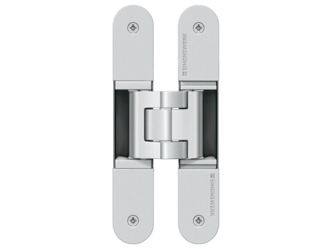 3D Hinge, 180�, Aluminium, Zinc Diecast and Steel, Tectus TE 340 3D Energy