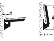 Hebgo HD Folding Bracket 380mm 500kg/Pr