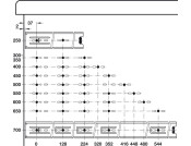 2132 BB Drawer Runner Sgl 33kg 550mm BZP