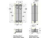 Tectus TE640 3D 180D Hinge BM