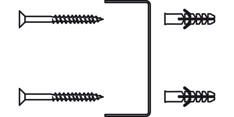 W/Robe Rail 125x317x50mm BMSS