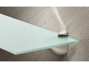 Shelf Clamp Support 4-23mm Screw ZA Slv